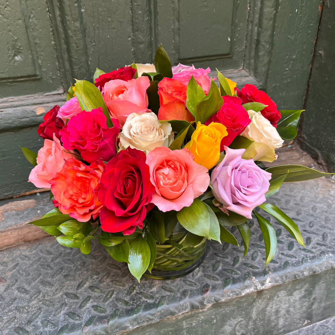 Mixed Colorful Roses