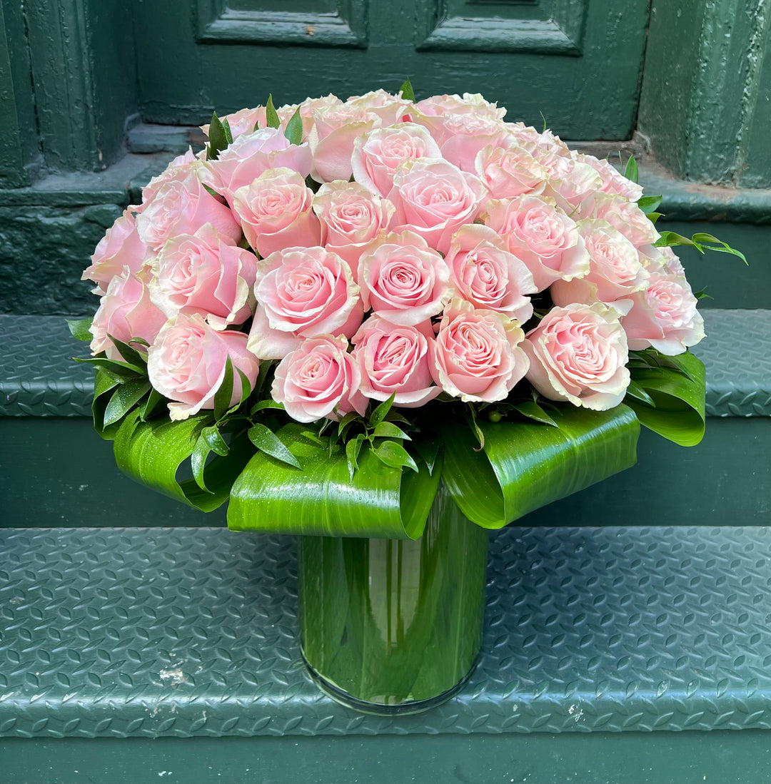100 Pink Roses
